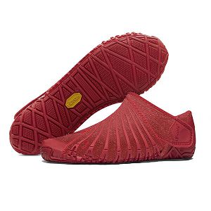 Vibram Furoshiki Red Mens Shoes | India-609135